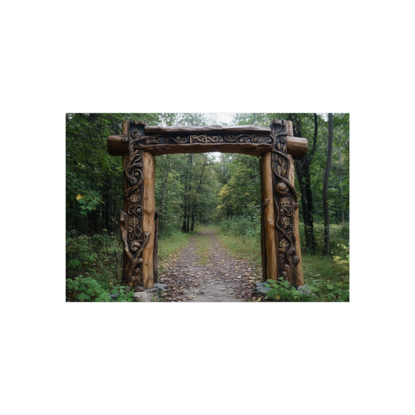 "Discover Enchanted Forest Gate Runes"