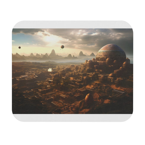 Discover Shambala City Mouse Pad