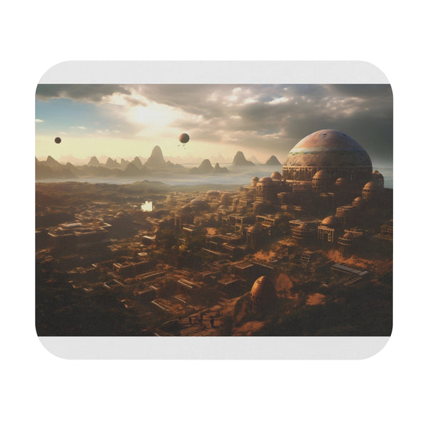 Discover Shambala City Mouse Pad