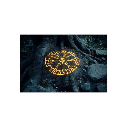 "Discover the Ancient Glowing Runes"