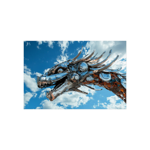 "Discover the Cybernetic Sky Dragon"