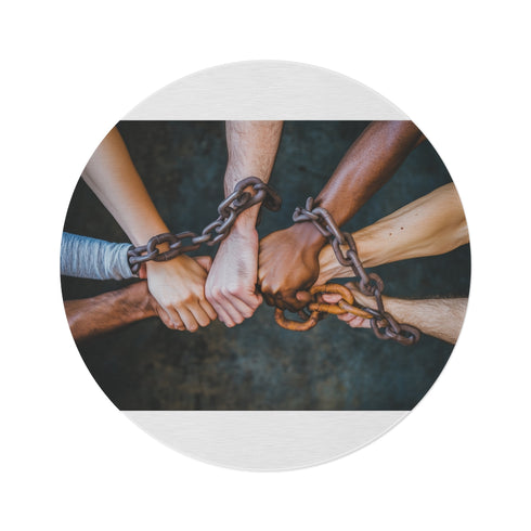 "Diverse Unity Circle Rug"