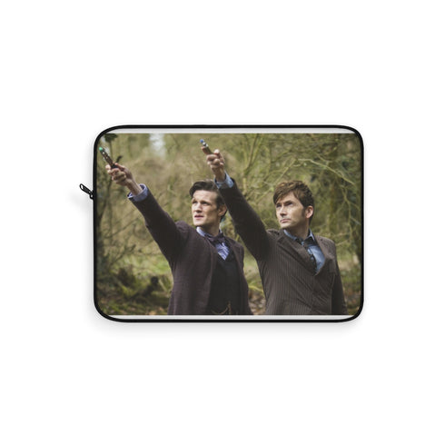 "Doctor Who 10 & 11 Laptop Sleeve - Time Lord Protection"