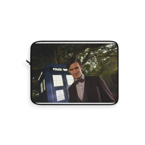 "Doctor Who Matt Smith Laptop Sleeve: Time Lord Protection"