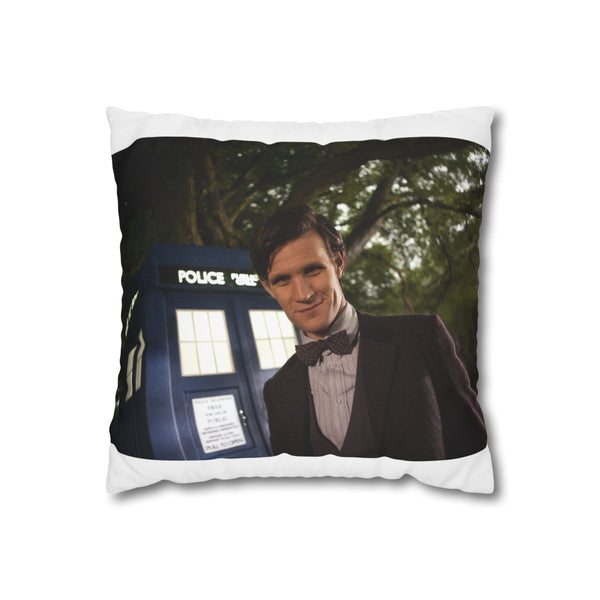 "Doctor Who Matt Smith Pillowcase: Dream in Timey-Wimey Style!"