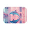 "Dolphin holographic bath mat decor"