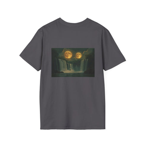 Double Moon Eclipse Waterfall T-Shirt