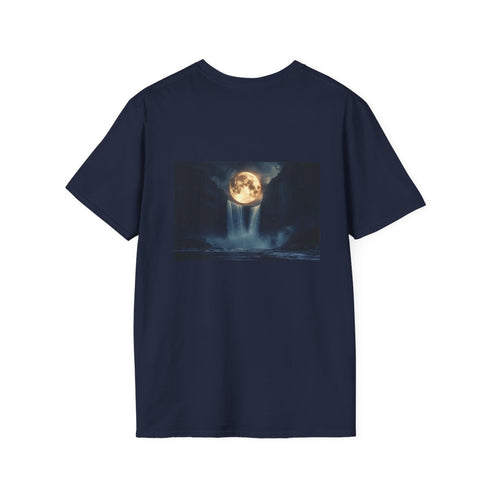Double Moon Eclipse Waterfalls T-Shirt