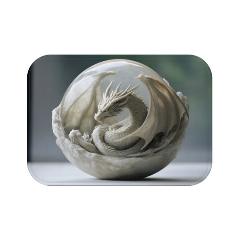 Dragon Bath Mat Floating Orb