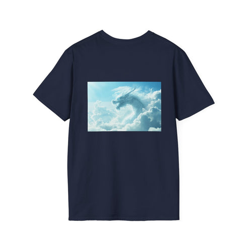 Dragon Clouds Tee Shirt Design