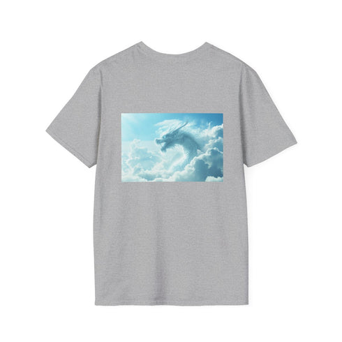 Dragon Clouds Tee Shirt Design
