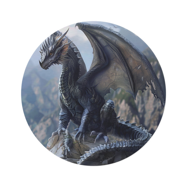 "Dragon Dreams Round Rug"