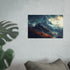 Dragon Encircled Mountain Peak Art