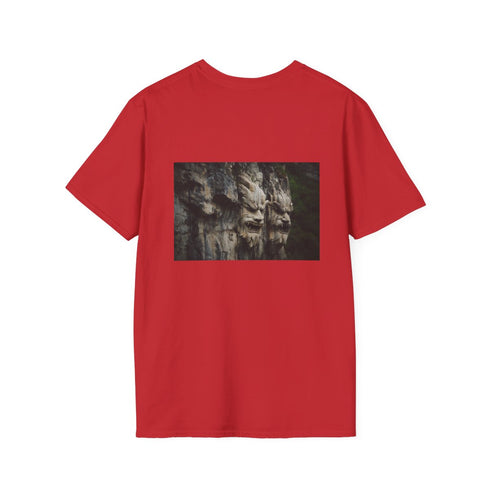 Dragon Faces Mountain Tee Shirt