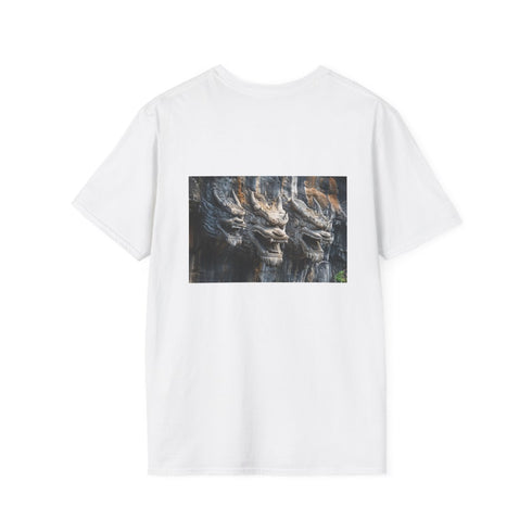 Dragon Faces Mountain Tree Tee