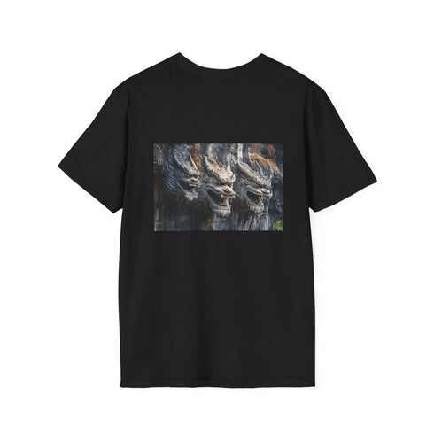 Dragon Faces Mountain Tree Tee