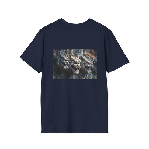 Dragon Faces Mountain Tree Tee
