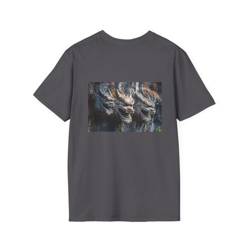 Dragon Faces Mountain Tree Tee