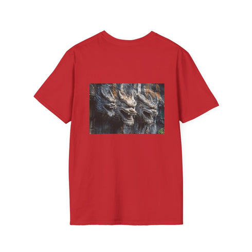 Dragon Faces Mountain Tree Tee