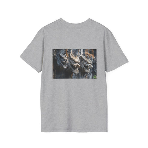 Dragon Faces Mountain Tree Tee