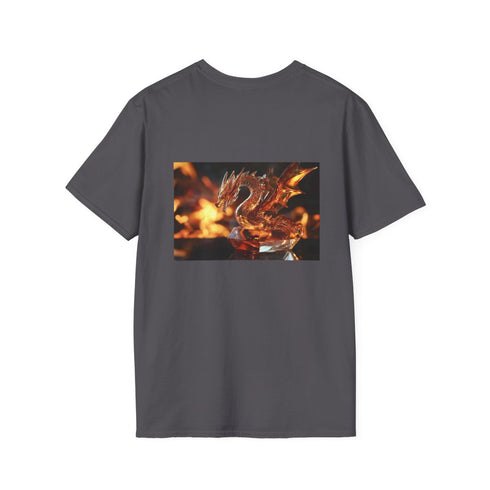 Dragon Flame Prism Glass T-shirt