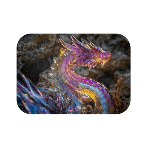 "Dragon Glass Canyon Bath Mat"