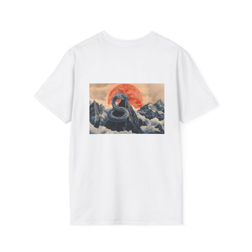 Dragon Mountain Peak Fantasy T-Shirt