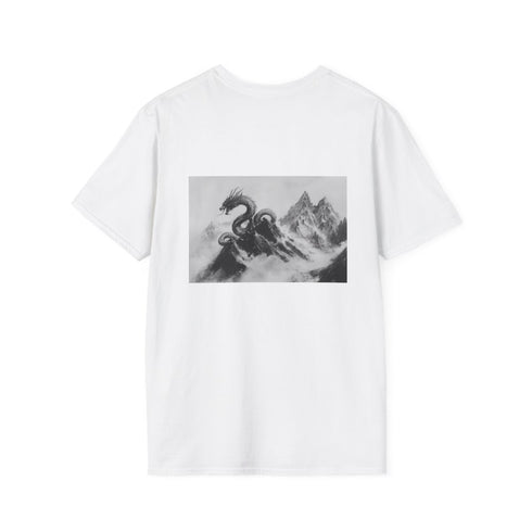 Dragon Mountain Peak Graphic T-Shirt