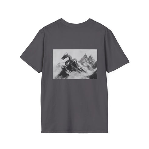 Dragon Mountain Peak Graphic T-Shirt