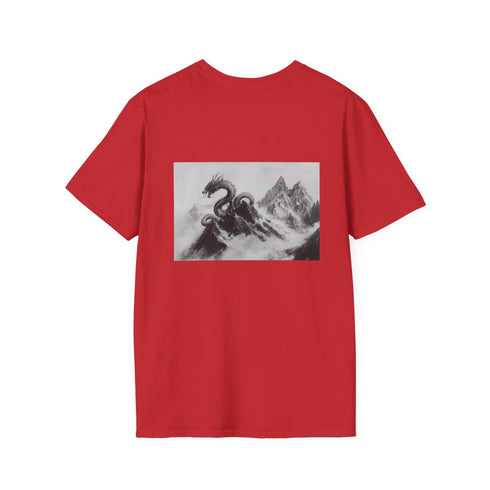 Dragon Mountain Peak Graphic T-Shirt