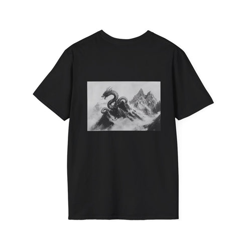 Dragon Mountain Peak Graphic T-Shirt