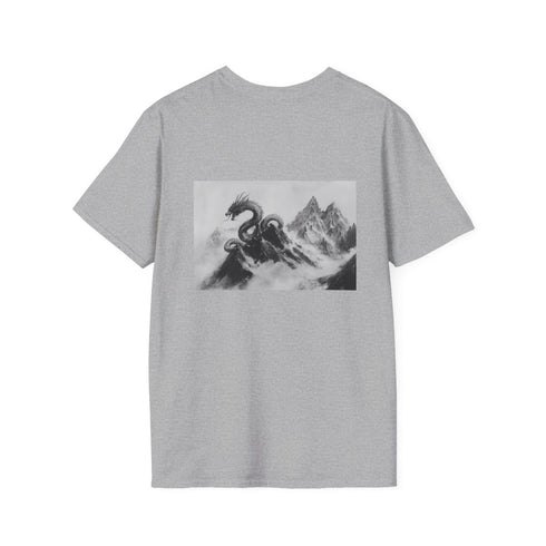 Dragon Mountain Peak Graphic T-Shirt