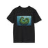Dragon-Shaped Tropical Island T-Shirt