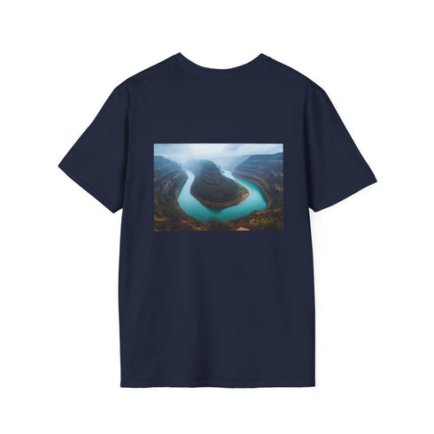 Dragon Tail River T-Shirt Design
