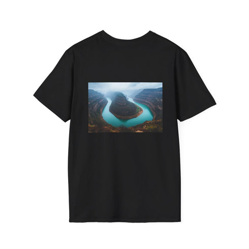 Dragon Tail River T-Shirt Design