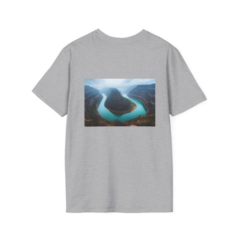 Dragon Tail River T-Shirt Design