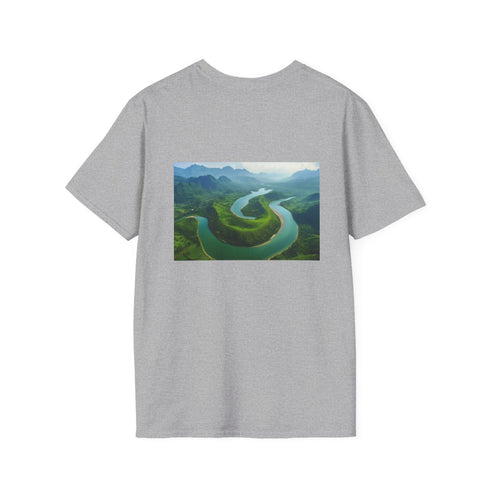 Dragon Tail River Themed T-Shirt