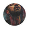 "Drake-Inspired Round Rug Masterpiece"