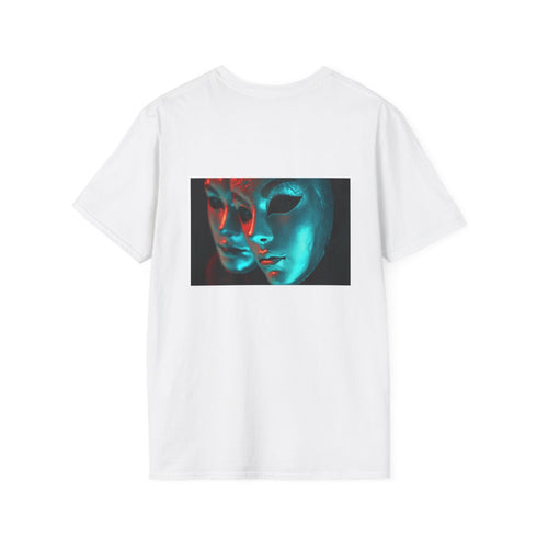 Dramatic Carnival Mask Graphic T-shirt