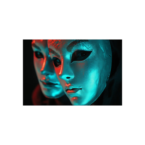 Dramatic Carnival Masks Lighting Showcase