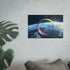 Dream Bubble Drifting Earth Poster.