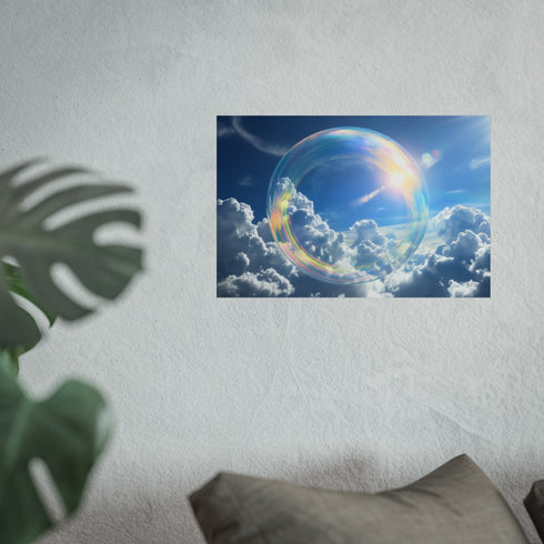 Dream Bubble Drifting Over Earthsola