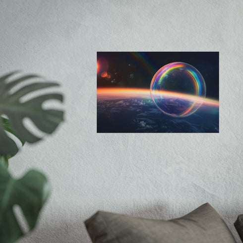 Dream Bubbles Drifting Over Earthsola