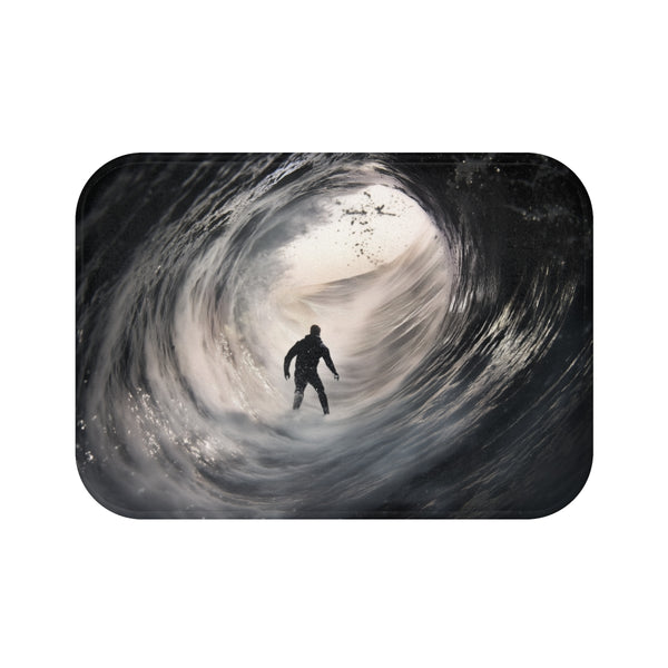 Dream Horizon Bath Mat: Gravity-Splitting