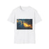 Dream Weaver Creating World from Light Graphic Unisex Softstyle T-Shirt - Front View