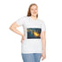 Dream Weaver Creating World from Light Graphic Unisex Softstyle T-Shirt - Model View