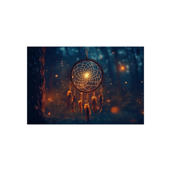 "Dreamcatcher Animation with Stardust Effects"