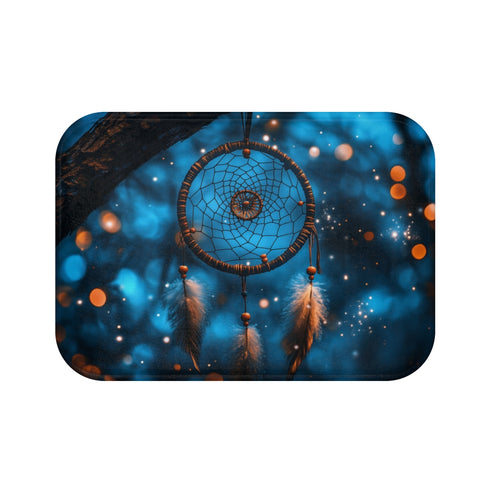 Dreamcatcher Bath Mat Celestial Decor