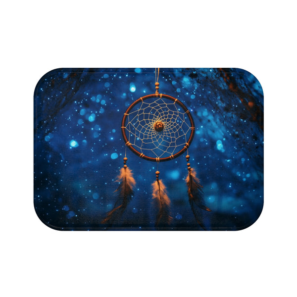 Dreamcatcher Bath Mat with Stars