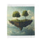 Dreamscape Floating Islands Plush Blanket
